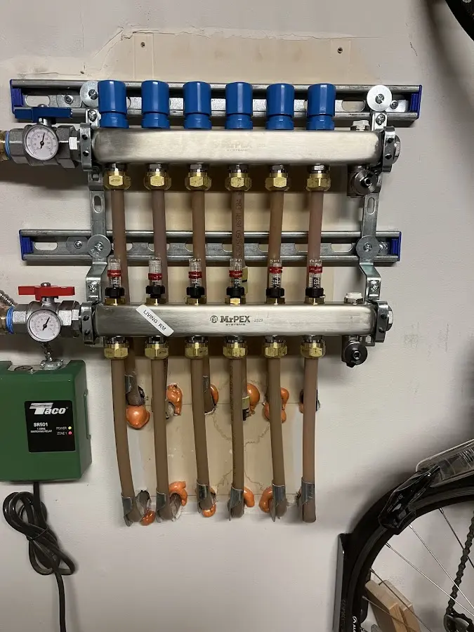 Plumber performing Leak Detection at a residential property in Mill Valley